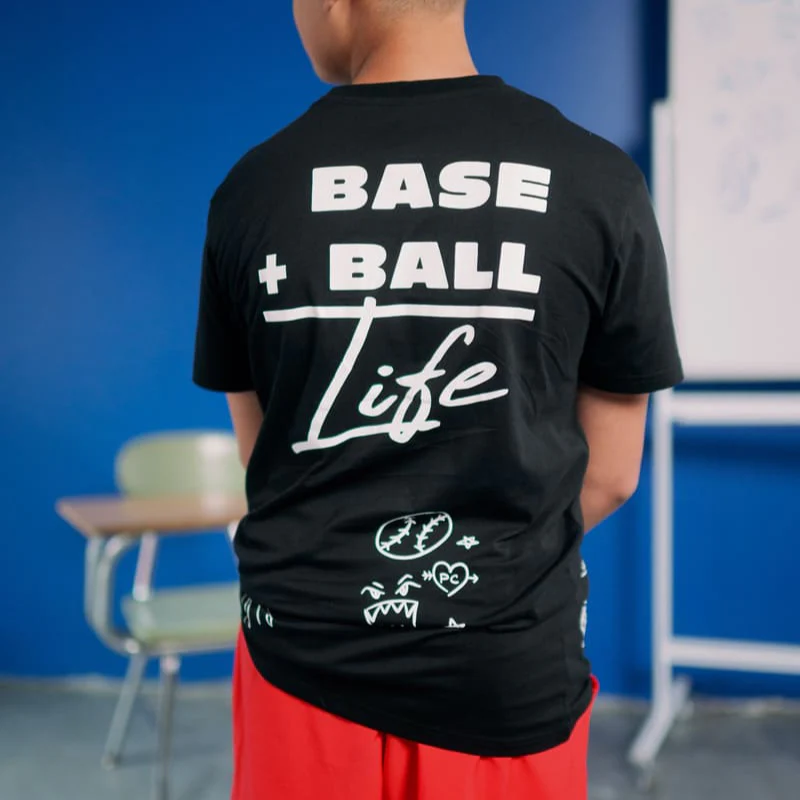 Black Doodle T-Shirt - Image 4
