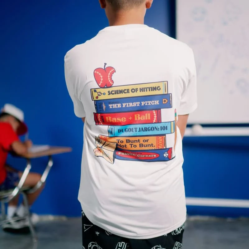 White Books Performance Tee - Image 4