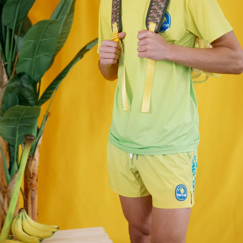 Banana Yellow Shorts - Image 6