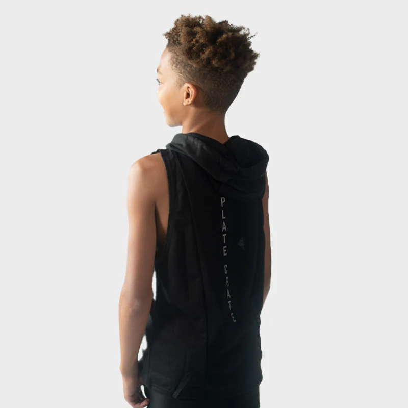 Step Up Sleeveless Hoodie - Image 3