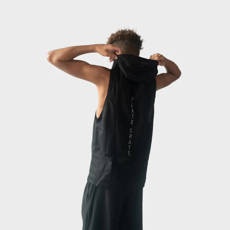 Step Up Sleeveless Hoodie - Image 4