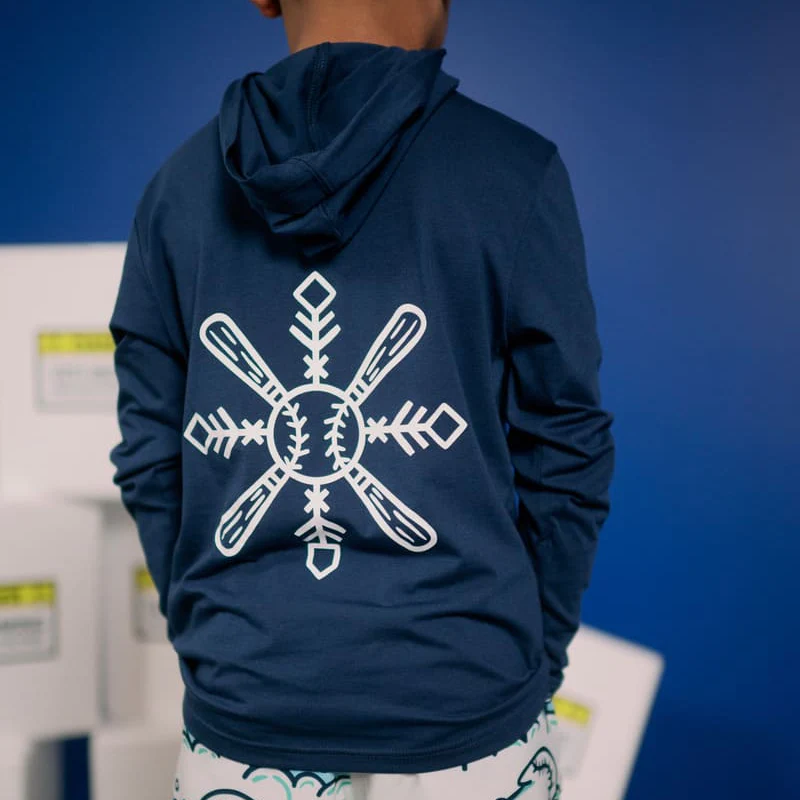 Snowflake Lightweight Hoodie - Image 4